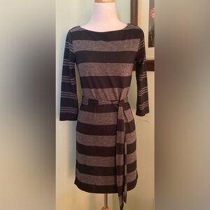 Ann Taylor LOFT Striped Mini Dress size S XS